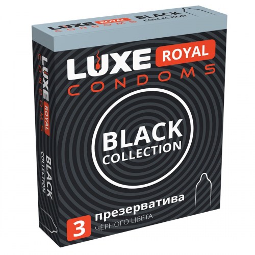 Презервативы ROYAL BLACK COLLECTION 