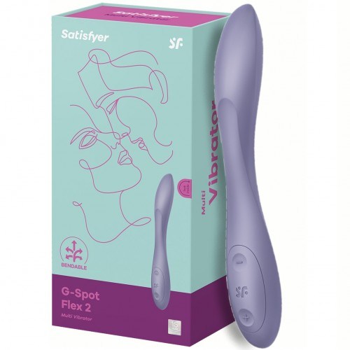 МНОГОФУНКЦИОНАЛЬНЫЙ ВИБРАТОР ДЛЯ ПАР SATISFYER G-SPOT FLEX 2 2018296 (3)